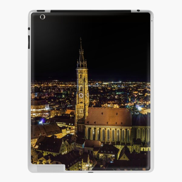 Landshut bei Nacht iPad Klebefolie