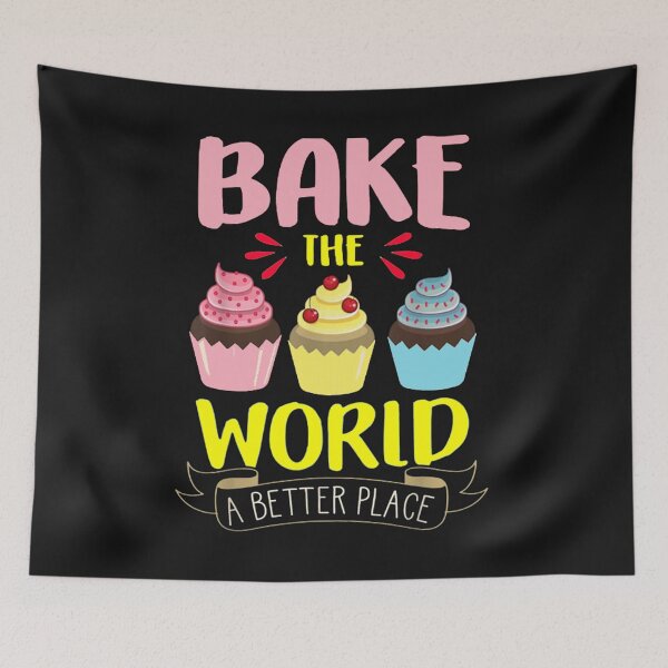 Item preview, Bake The World a Better Place, Cardinal designed and sold by Benjamin Christopher.