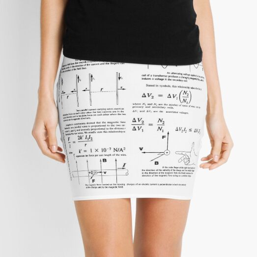 General Physics Mini Skirt