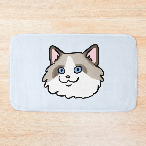 Item preview, Ragdoll cute cat illustration  designed and sold by Yarafantasyart.