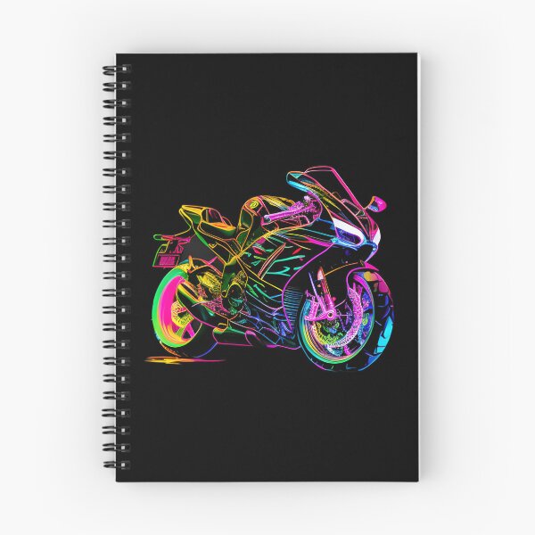 Item preview, Cyberpunk Neon Futuristic Superbike designed and sold by beluxe.