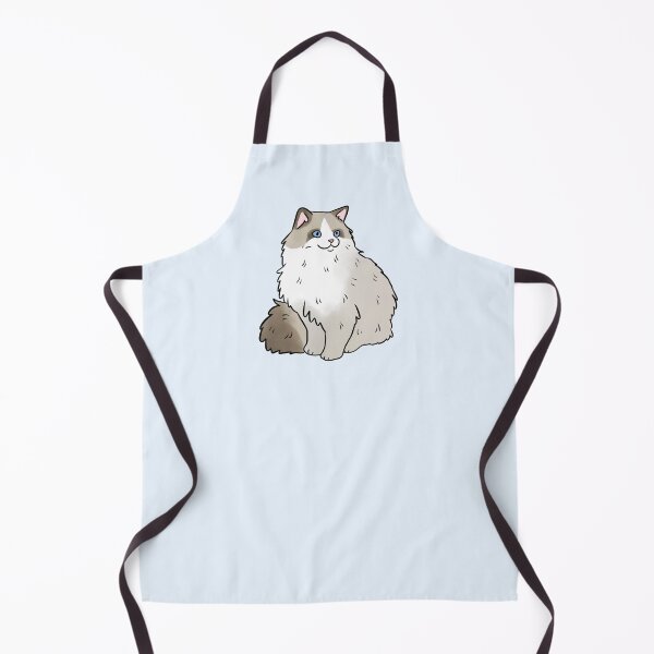 Item preview, Ragdoll cute cat illustration designed and sold by Yarafantasyart.