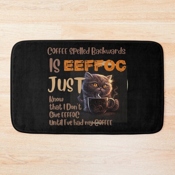 Item preview, Coffee Spelled Backwards designed and sold by Cute-Jory-Store.