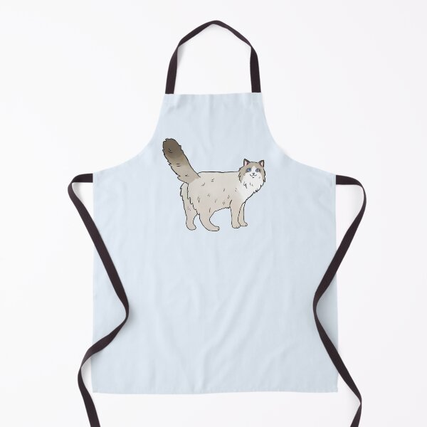 Item preview, Ragdoll cute cat illustration designed and sold by Yarafantasyart.