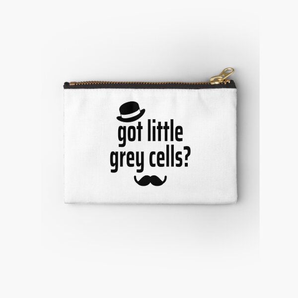 Item preview, Agatha Christie Hercule Poirot - Got Little Grey Cells? designed and sold by humnoo.
