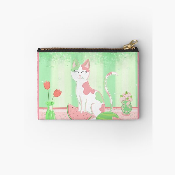 Item preview, Watermelon Cat designed and sold by DancingFoxArt.