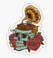 stuck on my head Sticker