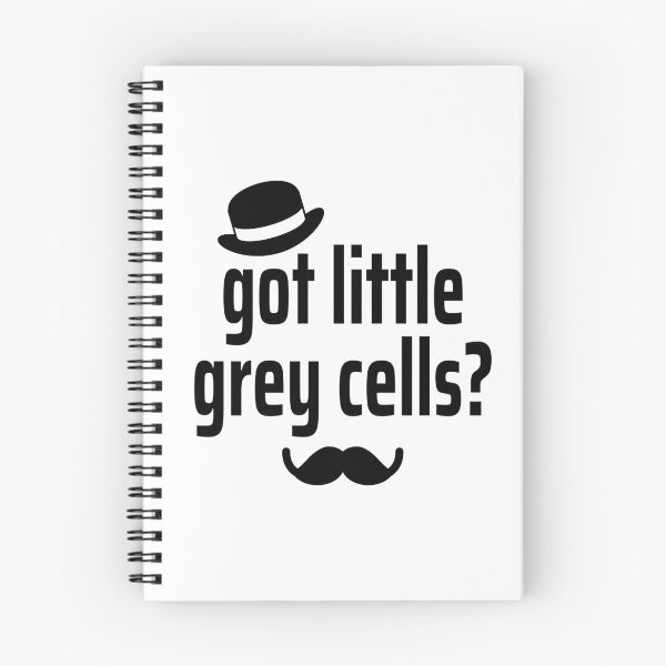 Item preview, Agatha Christie Hercule Poirot - Got Little Grey Cells? designed and sold by humnoo.