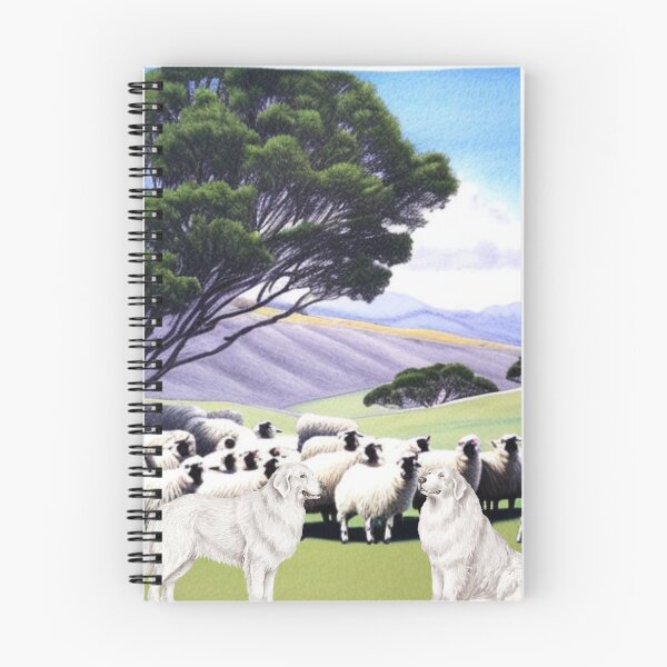Item preview, Great Pyrenees Guarding Sheep Concept Art designed and sold by Willyboy16.