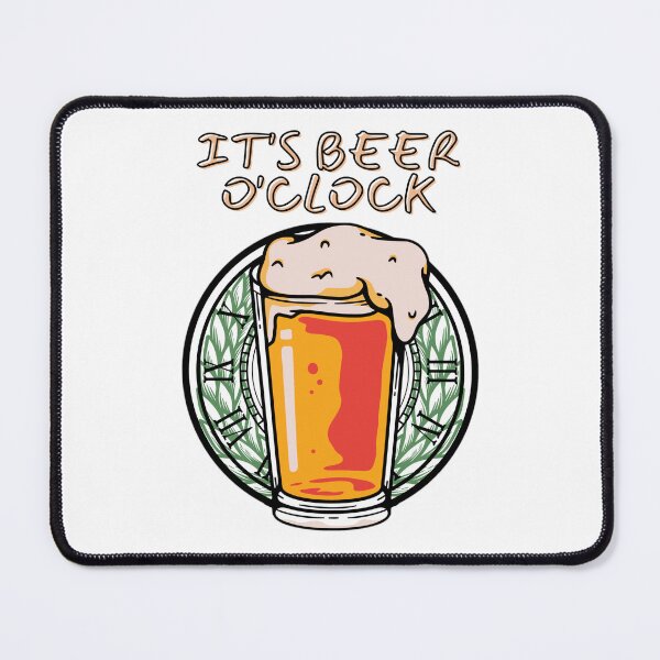Item preview, Its Beer O'clock 2 designed and sold by Shopaholicer.