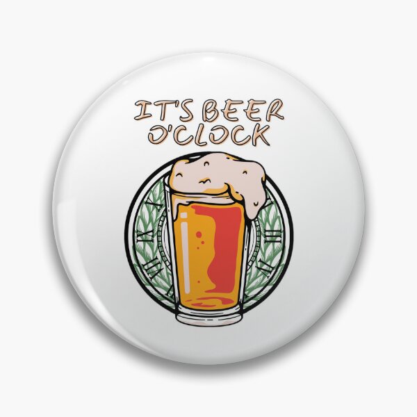 Item preview, Its Beer O'clock 2 designed and sold by Shopaholicer.