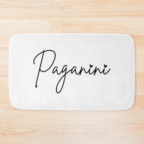 Item preview, Paganini Typo with Love Hearts Black Writing designed and sold by usernamenaijan.