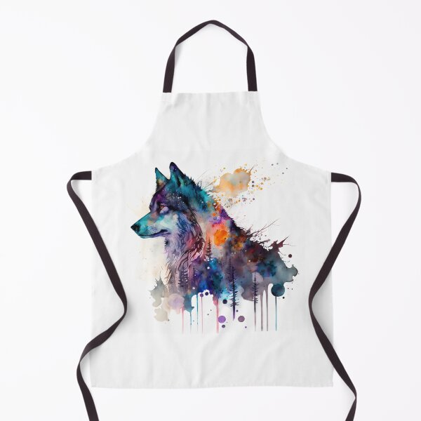 Item preview, Watercolour Wolf designed and sold by CyberDreamer.