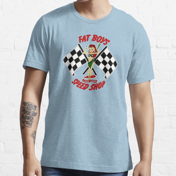 "Fat Boys Speed Shop" Tshirt for Sale by TheScrambler Redbubble