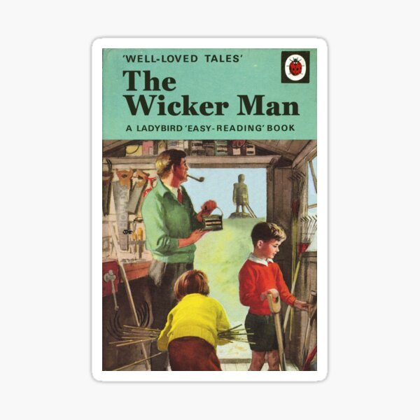 Item preview, The Wicker Man - Parody Book Cover designed and sold by Captain Howdy.