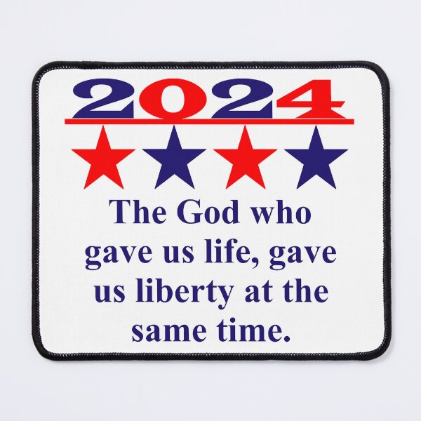 Item preview, The God Who Gave Us Life - Political Quote designed and sold by CrankyOldDude.