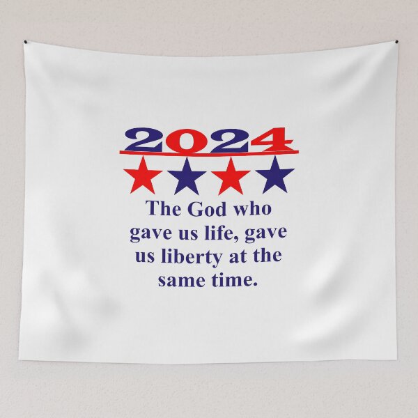 Item preview, The God Who Gave Us Life - Political Quote  designed and sold by CrankyOldDude.