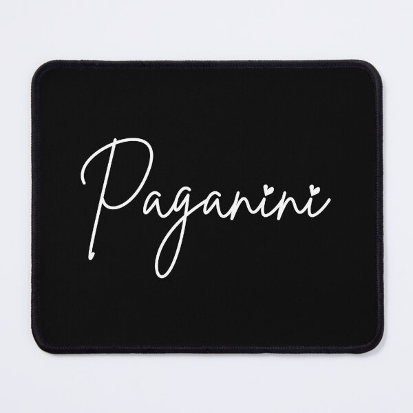 Item preview, Paganini Typo with Love Hearts White Writing designed and sold by usernamenaijan.