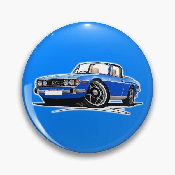 Item preview, Triumph Stag Blue designed and sold by Yeomans Cartoons.