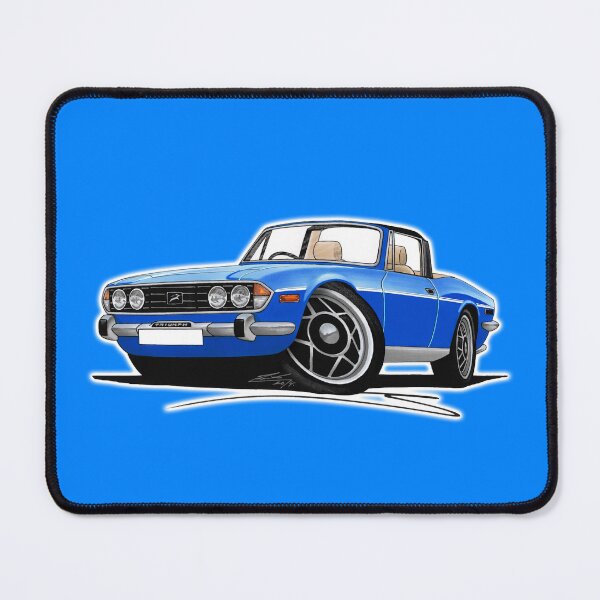 Item preview, Triumph Stag Blue designed and sold by Yeomans Cartoons.