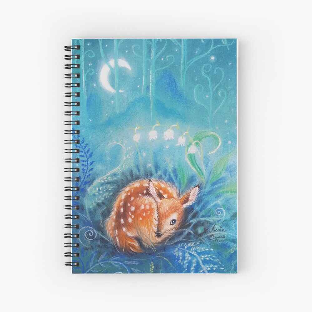 Item preview, Spiral Notebook designed and sold by MariaTiqwah.