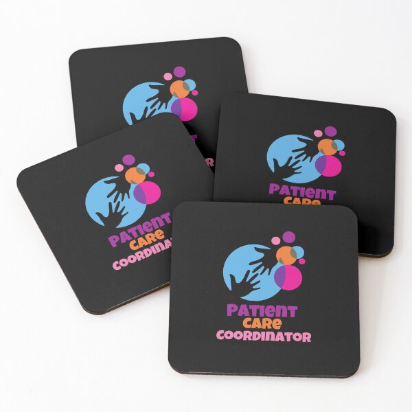 Item preview, Patient Care Coordinator  Colorful Supportive Matching Design  Canvas Print designed and sold by BONclothing.