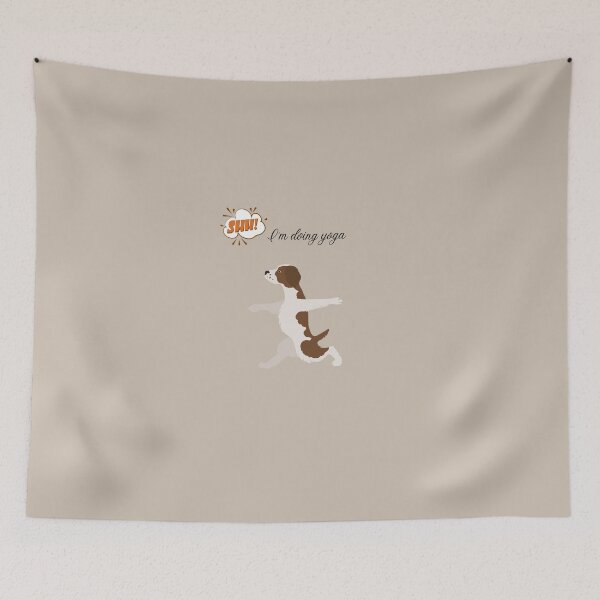 Item preview, Copy of Shh! I'm doing yoga - New design print by Natasha Rose Mills designed and sold by Natasha  Rose Mills.