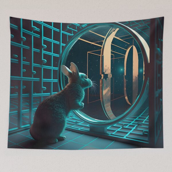 Item preview, Portal Rabbit designed and sold by JaiKingsdale.