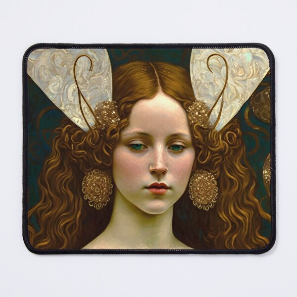 Item preview, A woman with a winged headpiece designed and sold by Warehouse46.