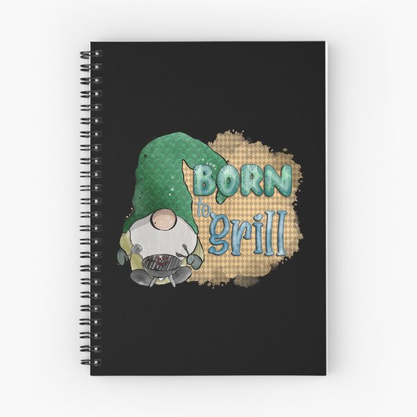 Item preview, Born to Grill: Watercolor Gnome at the BBQ designed and sold by CharlieCreates.