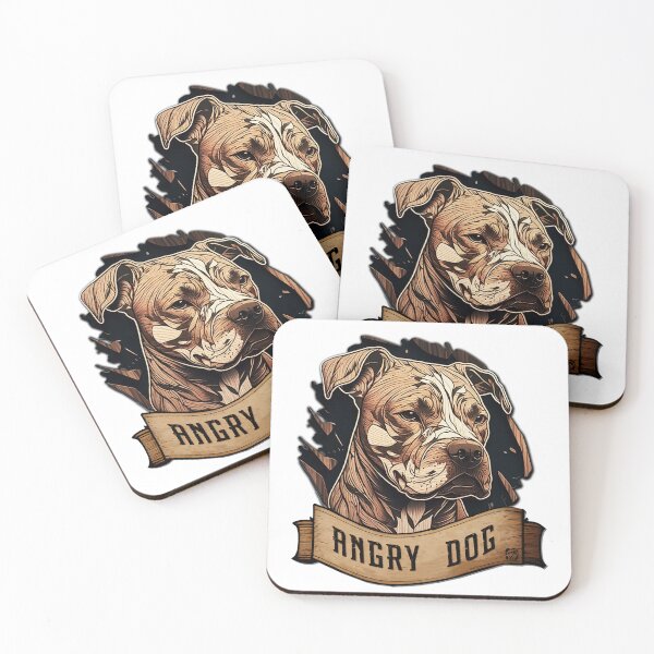 Item preview, Angry dog : Pittbull Terrier designed and sold by BWstudios.