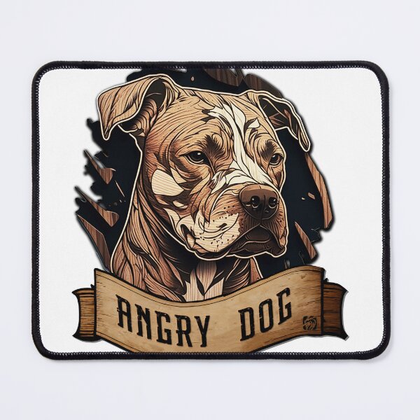 Item preview, Angry dog : Pittbull Terrier designed and sold by BWstudios.