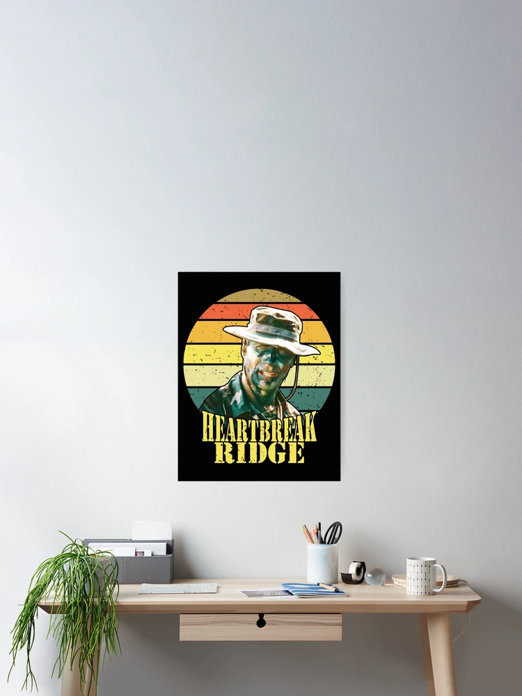Thumbnail 2 of 3, Poster, Heartbreak Ridge designed and sold by derekfiin.
