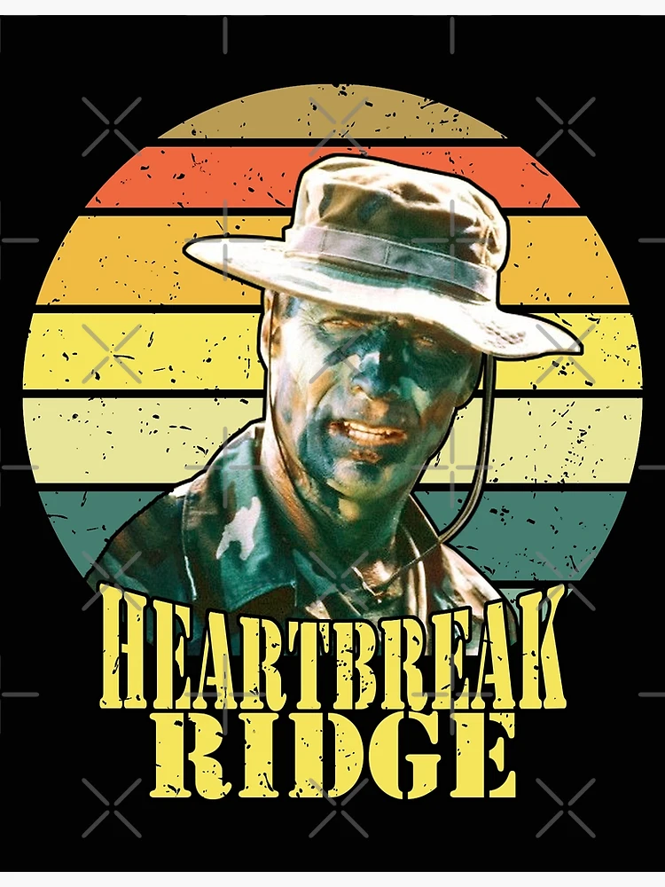 Thumbnail 3 of 3, Poster, Heartbreak Ridge designed and sold by derekfiin.