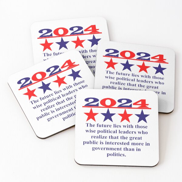 Item preview, The Future Lies With Those Wise Political Leaders - Political Quote  designed and sold by CrankyOldDude.