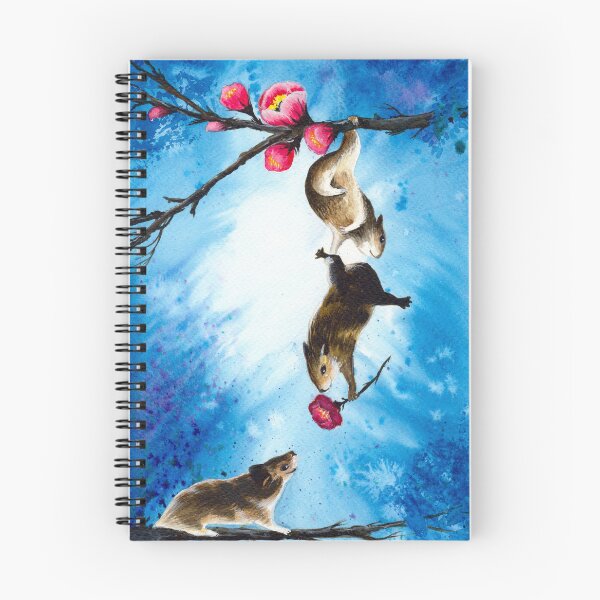 Aperçu de l'œuvre  Hamsters drôles aquarelles créée et vendue par MaryWatercolor.