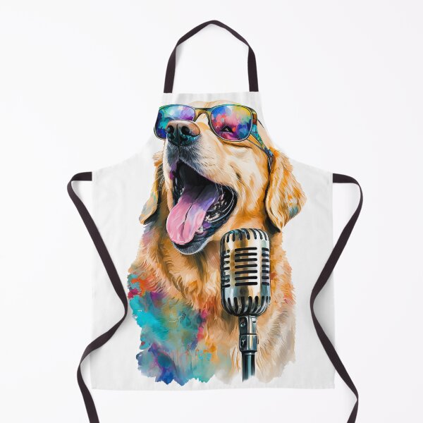Item preview, Rockstar Dog sings with microphone designed and sold by World-In-Flames.
