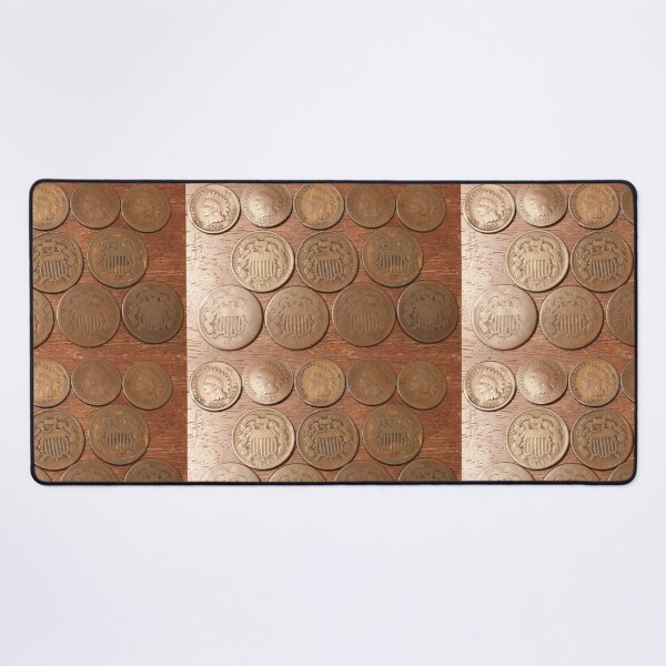 Item preview, 5 Indian Cents & 7 Two Cents designed and sold by coinsxcrochet.