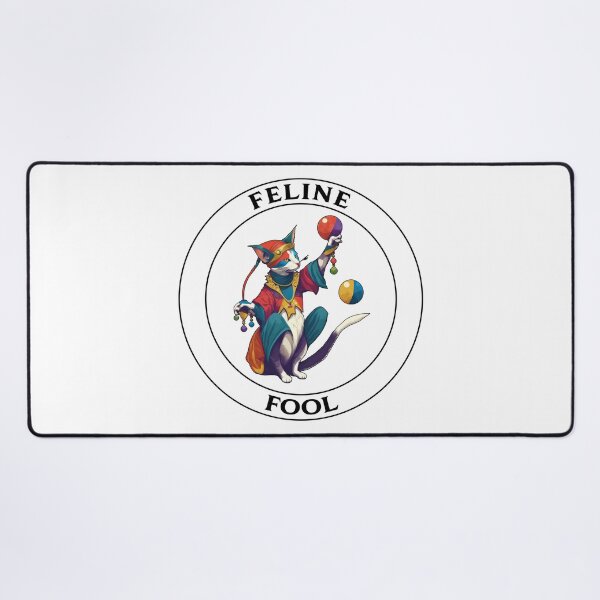 Item preview, Feline Foolishness Cat Pun - An April Fools Design designed and sold by Mindful-Designs.