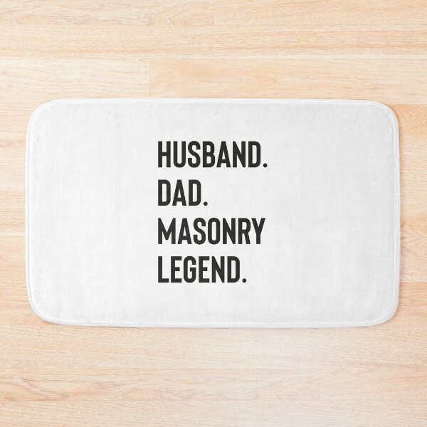 Item preview, Husband Dad Masonry Legend - Family and Work Quote Design designed and sold by RedArtsDesign.
