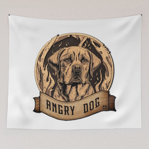 Item preview, Angry dog : Labrador Retriever designed and sold by BWstudios.