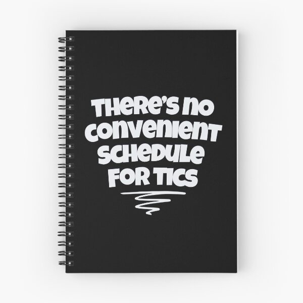 Item preview, There’s no convenient schedule for tics! Tourette Syndrome , Tourettes Awareness  designed and sold by MJDezigns.