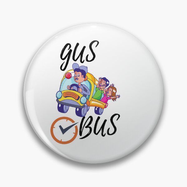 Item preview, GUS THE BUS,hop on the bus,funny,north carolina,school bus gus fun designed and sold by gulnaz797.
