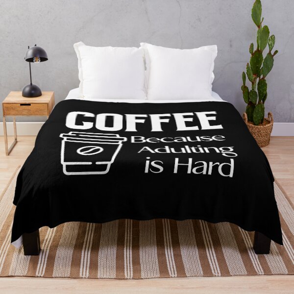 Item preview, Coffee Because Adulting Is Hard designed and sold by Bartya.