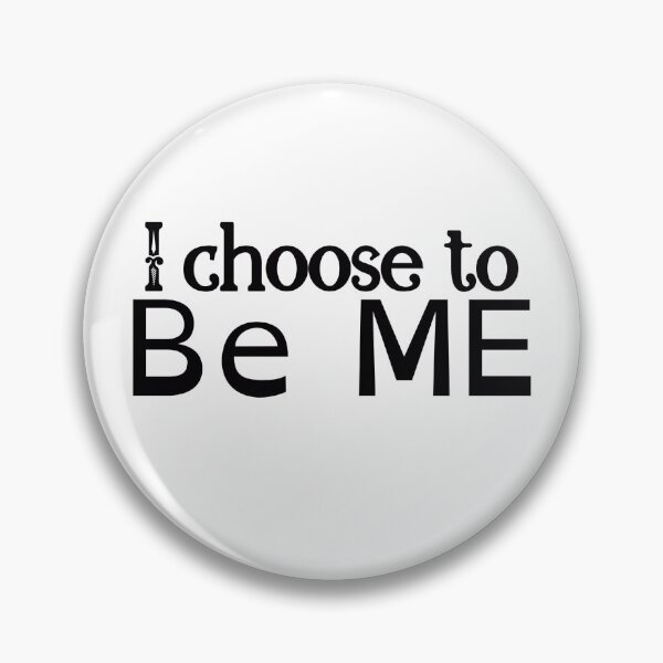 Item preview, I choose to be me - whimsical self-love designed and sold by TinyPurpleHouse.