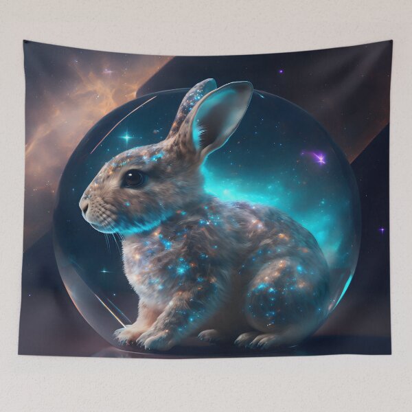Item preview, Space Rabbit designed and sold by JaiKingsdale.