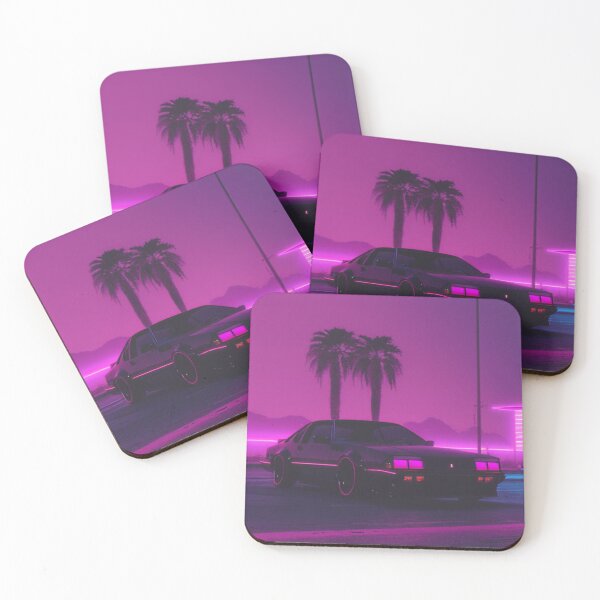 Item preview, Synthwave car  designed and sold by RESToRAPTOR.