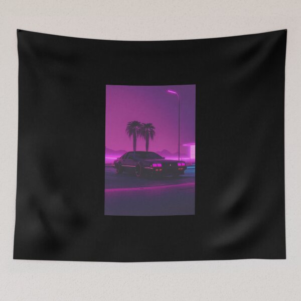 Item preview, Synthwave car  designed and sold by RESToRAPTOR.