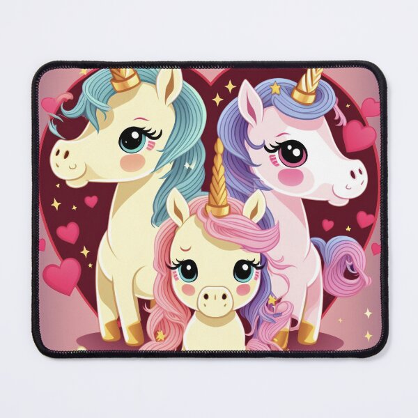 Item preview, The lovely kawaii unicorn familly : "The legend" designed and sold by popurbanart.