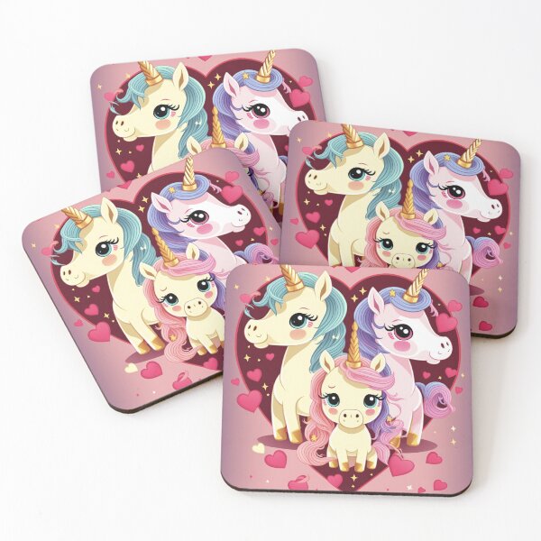 Item preview, The lovely kawaii unicorn familly : "The legend" designed and sold by popurbanart.